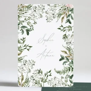 Faire-part de mariage Sous-bois joli*Faire-part Elégant Clearance