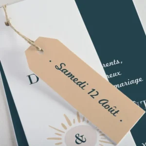 Faire-part de mariage Sunshine*Faire-part Elégant New