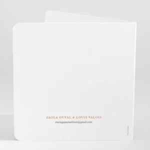 Faire-part de mariage Sur le marbre*Faire-part Elégant Online