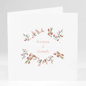 Faire-part de mariage Tendres fleurs*Faire-part Elégant Clearance