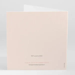 Faire-part de mariage Tendres fleurs*Faire-part Elégant Clearance