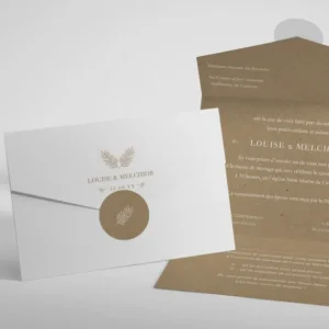 Faire-part de mariage Tenderly*Faire-part Elégant Sale