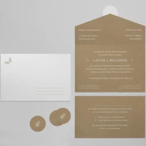Faire-part de mariage Tenderly*Faire-part Elégant Sale