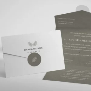 Faire-part de mariage Tenderly*Faire-part Elégant Sale