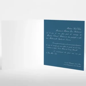 Faire-part de mariage Traditionnel couleur*Faire-part Elégant Sale