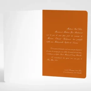 Faire-part de mariage Tradi rectangle couleur*Faire-part Elégant Clearance