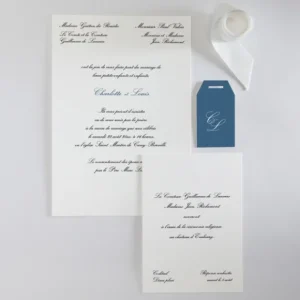 Faire-part de mariage Tradi*Faire-part Elégant Clearance