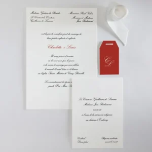 Faire-part de mariage Tradi*Faire-part Elégant Clearance