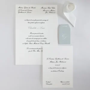Faire-part de mariage Tradi*Faire-part Elégant Clearance