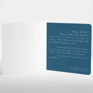 Faire-part de mariage Traditionnel couleur*Faire-part Elégant Sale