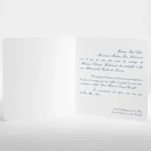 Faire-part de mariage Traditionnel*Faire-part Elégant Outlet