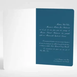 Faire-part de mariage Tradi rectangle couleur*Faire-part Elégant Clearance