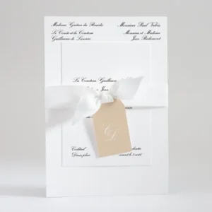 Faire-part de mariage Tradi*Faire-part Elégant Clearance