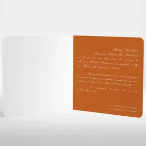 Faire-part de mariage Traditionnel couleur*Faire-part Elégant Sale