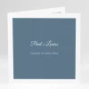 Faire-part de mariage Uni & chic*Faire-part Elégant New