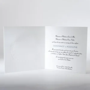 Faire-part de mariage Union croisee*Faire-part Elégant Sale