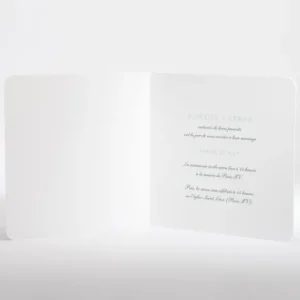Faire-part de mariage Vert et or*Faire-part Elégant Outlet