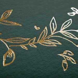 Faire-part de mariage Vert et or*Faire-part Elégant Outlet