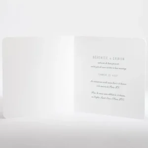 Faire-part de mariage Vert et or*Faire-part Elégant Outlet