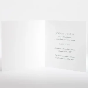 Faire-part de mariage Vert et or*Faire-part Elégant Outlet