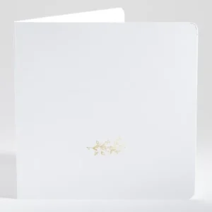 Faire-part de mariage Vierge Branche doree livret*Faire-part Elégant Hot