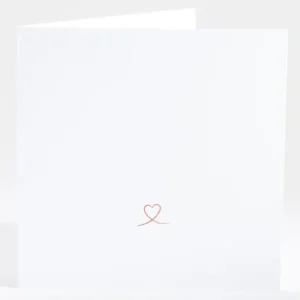 Faire-part de mariage Vierge Coeur dore livret*Faire-part Elégant New