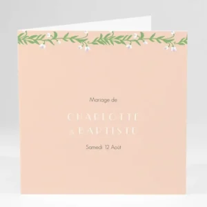 Faire-part de mariage Virtuosite*Faire-part Elégant Clearance