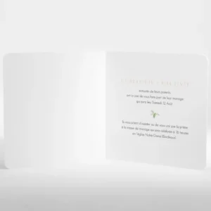 Faire-part de mariage Virtuosite*Faire-part Elégant Clearance