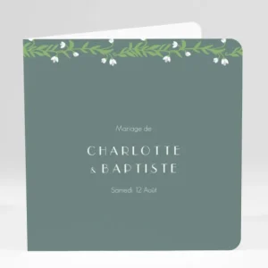 Faire-part de mariage Virtuosite*Faire-part Elégant Clearance