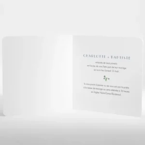 Faire-part de mariage Virtuosite*Faire-part Elégant Clearance