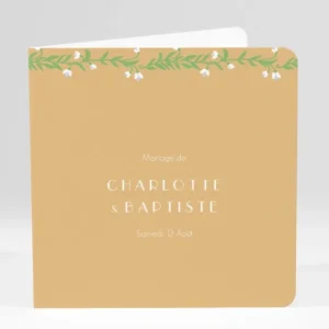 Faire-part de mariage Virtuosite*Faire-part Elégant Clearance