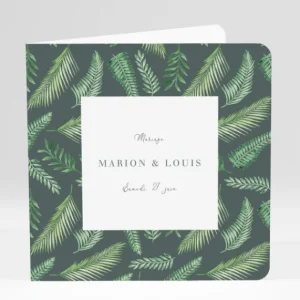 Faire-part de mariage Voltige*Faire-part Elégant Fashion