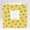 Faire-part de mariage Wax vert*Faire-part Elégant Fashion