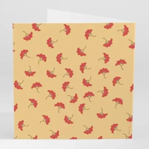 Faire-part de mariage Wax orange*Faire-part Elégant Outlet