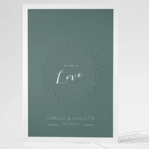 Faire-part de mariage We are in love*Faire-part Elégant Fashion