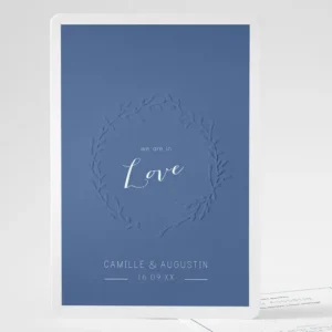 Faire-part de mariage We are in love*Faire-part Elégant Fashion