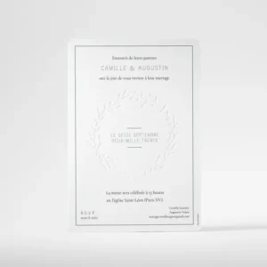 Faire-part de mariage We are in love*Faire-part Elégant Fashion
