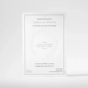 Faire-part de mariage We are in love*Faire-part Elégant Fashion