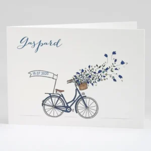 Faire-part de naissance A bicyclette*Faire-part Elégant Sale