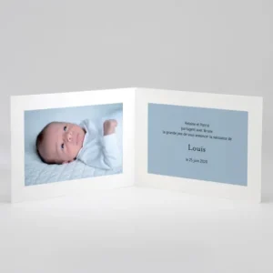 Faire-part de naissance A pois paysage*Faire-part Elégant Sale