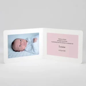 Faire-part de naissance A pois paysage*Faire-part Elégant Sale