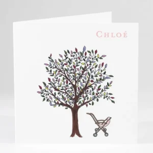 Faire-part de naissance A l'ombre du grand arbre*Faire-part Elégant New