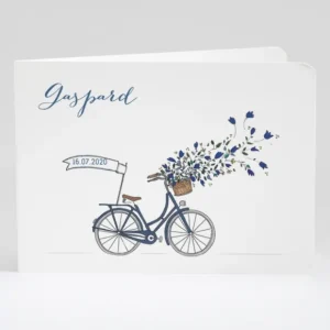 Faire-part de naissance A bicyclette*Faire-part Elégant Sale