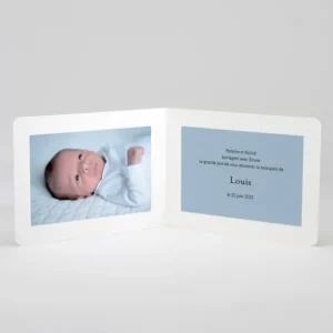Faire-part de naissance A pois paysage*Faire-part Elégant Sale
