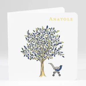 Faire-part de naissance A l'ombre du grand arbre*Faire-part Elégant New