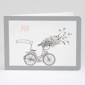 Faire-part de naissance A bicyclette*Faire-part Elégant Sale