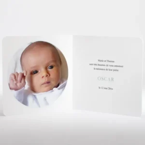 Faire-part de naissance Ambiance printaniere garcon*Faire-part Elégant Hot