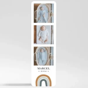 Faire-part de naissance Arc-en-ciel*Faire-part Elégant Outlet