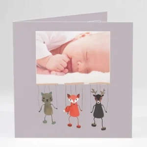 Faire-part de naissance Au pays des marionnettes*Faire-part Elégant Hot