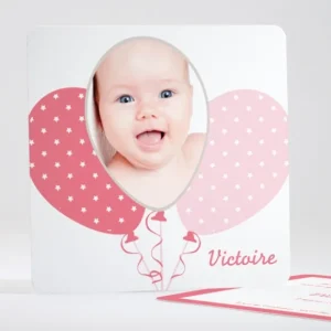 Faire-part de naissance Au pays des ballons*Faire-part Elégant Sale